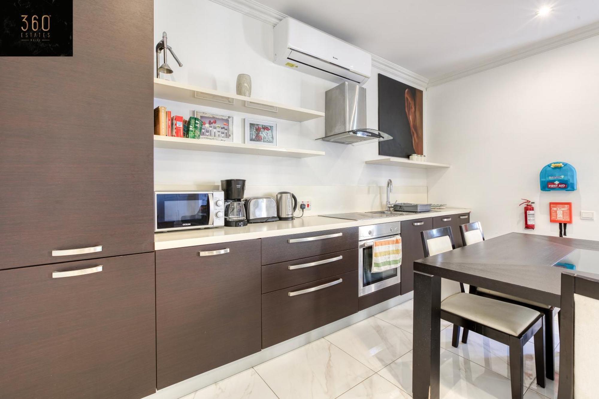 ואלטה A 1Br Stylish, Fully Equipped Home In The Capital By 360 Estates מראה חיצוני תמונה